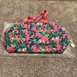 BNWT Vera Bradley Triple Compartment Travel Bag